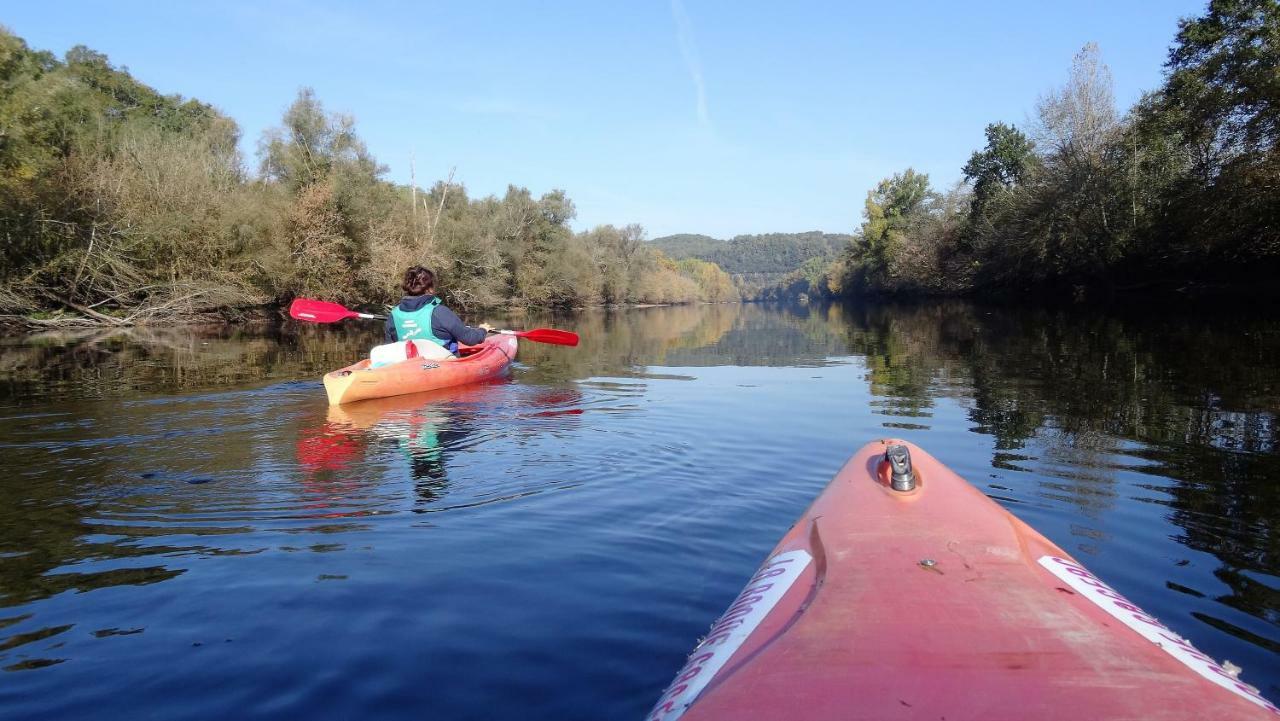 Chambre Du Sabotier - Studio Troglodytique - A 100 M Baignade En Riviere - Location De Canoe - Circuits Cyclo - Aire De Pique-Nique - 3 Restaurants Castelnaud La Chapelle Bagian luar foto